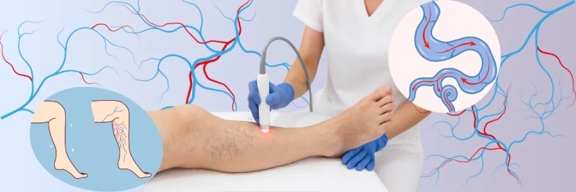 درمان واریس پا با لیزر: مراحل، مزایا و مراقبت‌های بعد از آن