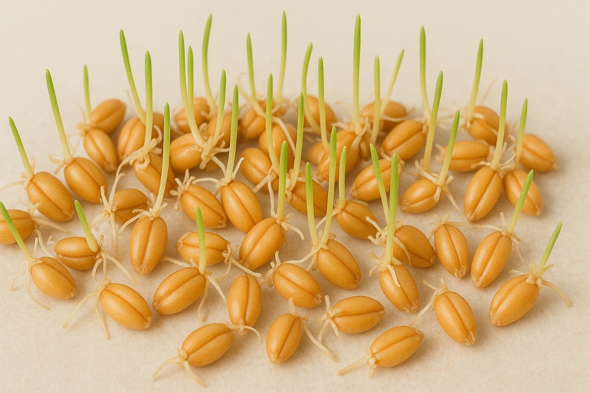 دانه و پودر جوانه گندم؛ منبع غنی ویتامینها، پروتئین و فیبر با فواید متعدد برای سلامت